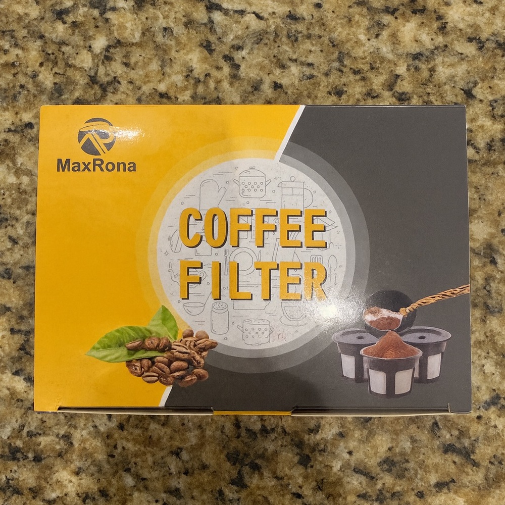 MaxRona Reusable Coffee Filters (Pack of 6)
